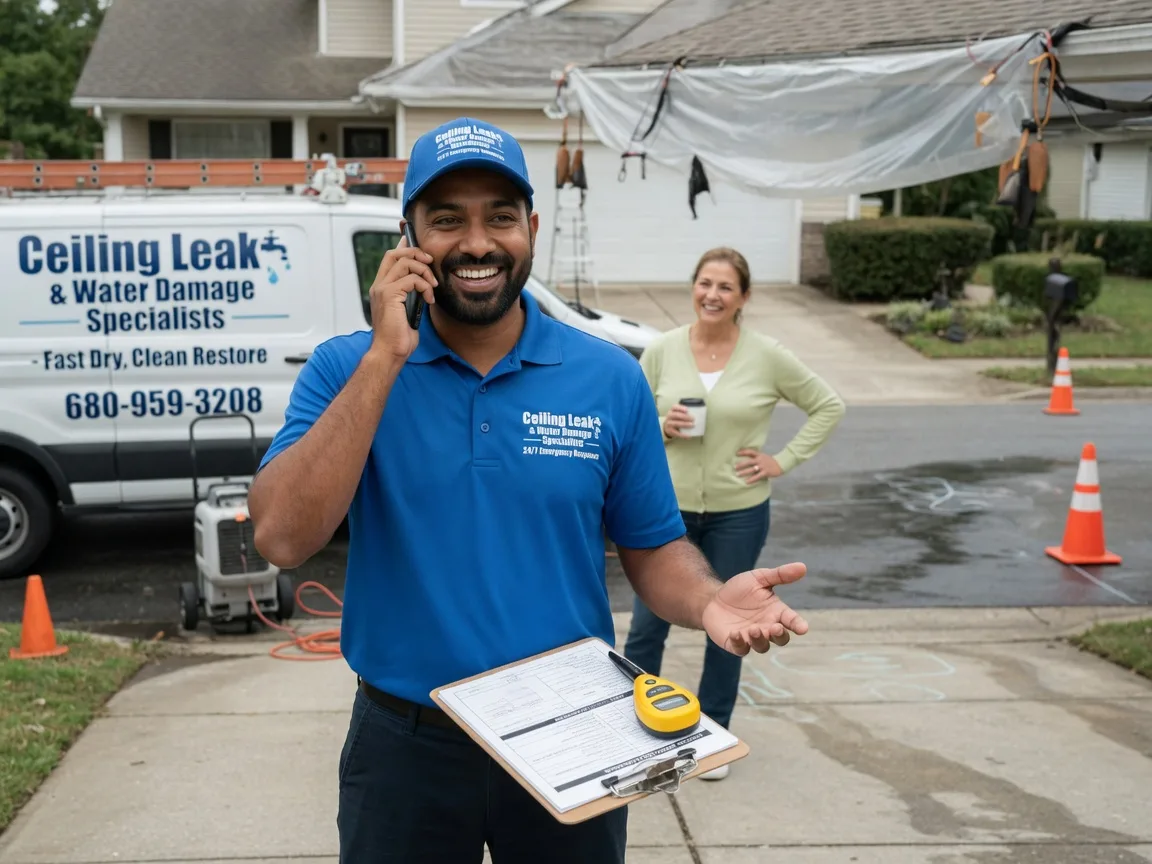 Ceiling Leak Cleanup Wink, TX FAQs